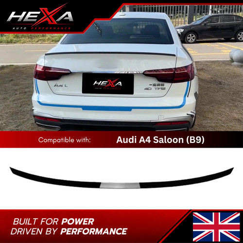 Audi gloss black rear s4 - a4, b9