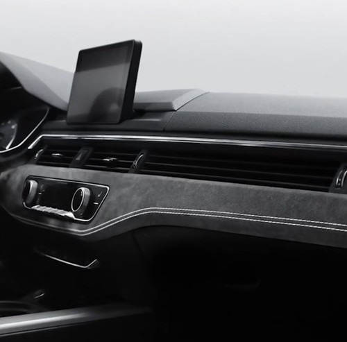 Alcantara dashboard instrument - alcantara,