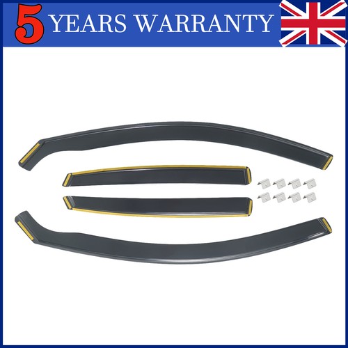 Tinted wind deflectors 4pcs - tinted,