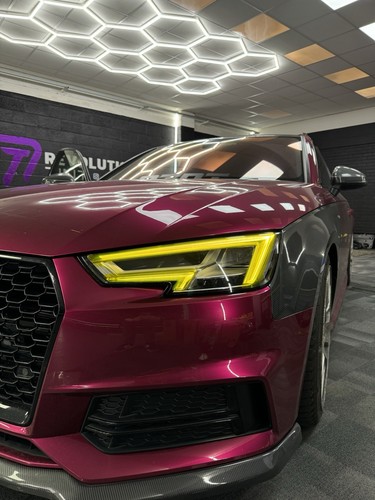 Audi yellow drl tint - yellow,
