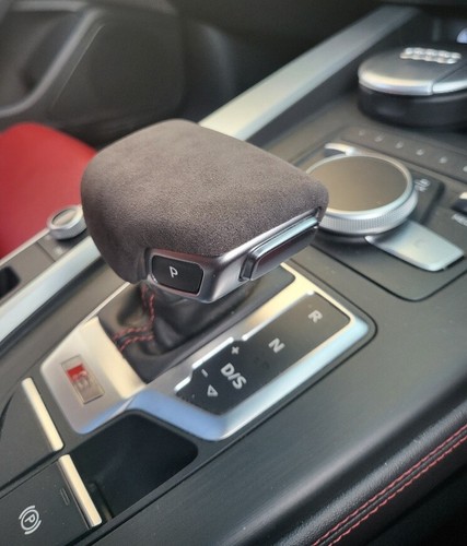 Alcantara gear shift - shift, knob